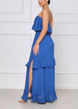 Let it Flow Dress (Blue)