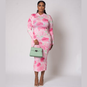 Pretty in Pink  body dress