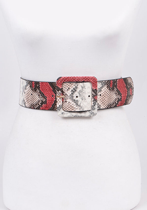 Rattle Belt (Burgundy)