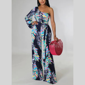 One Sleeve Jumpsuit