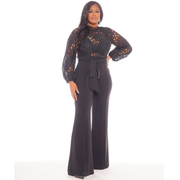 Classy Crochet Jumpsuit
