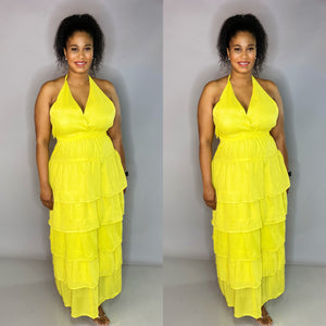 Lillian Dress (Yellow)