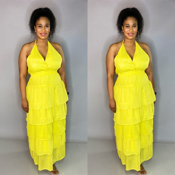 Lillian Dress (Yellow)