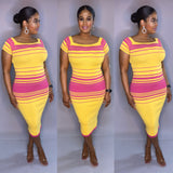 For the Love of Grapefruit Dress