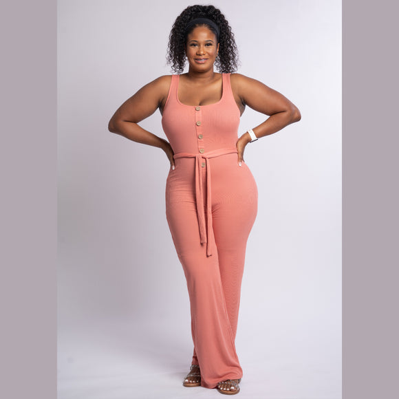 Kelly Jumpsuit (Salmon)