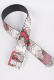Rattle Belt (Burgundy)