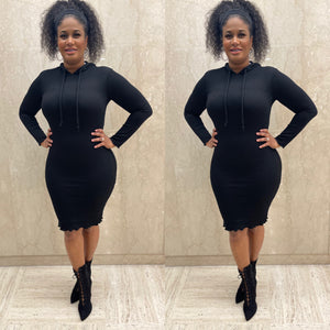 Teddy Dress (Black)