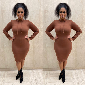 Teddy Dress (Brown)