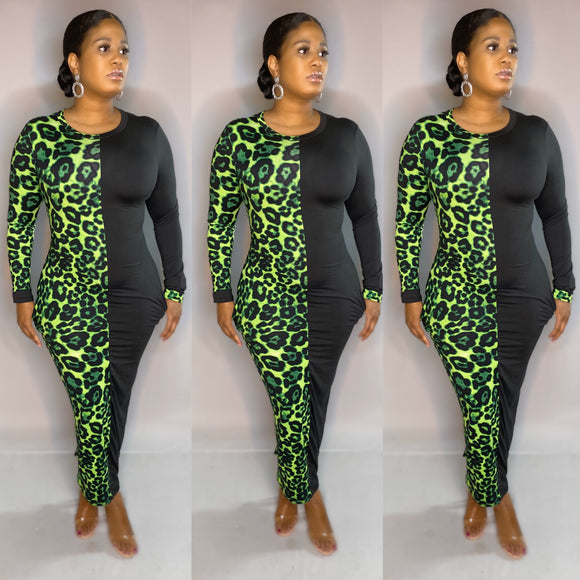2 Faced Dress (Green)
