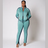 Track Star (Mint/Navy)