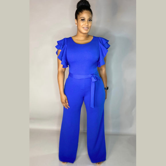 Royal Blue Jumpsuit