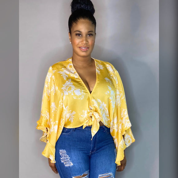 Farrah Top (Yellow)