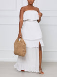 Let it Flow Dress (White)